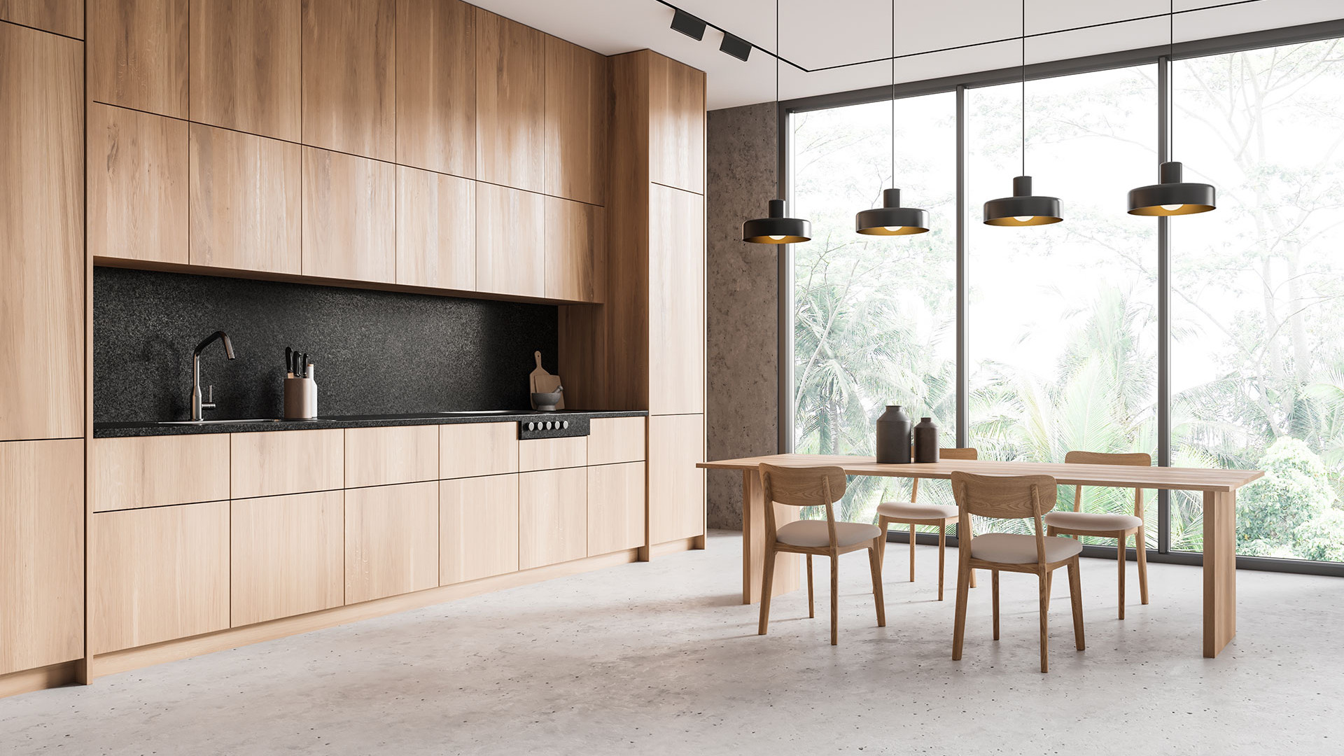 cuisine-moderne-bois-lumineuse